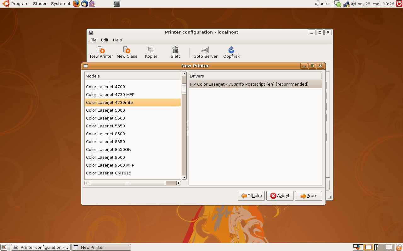 Pullprint i Ubuntu Linux